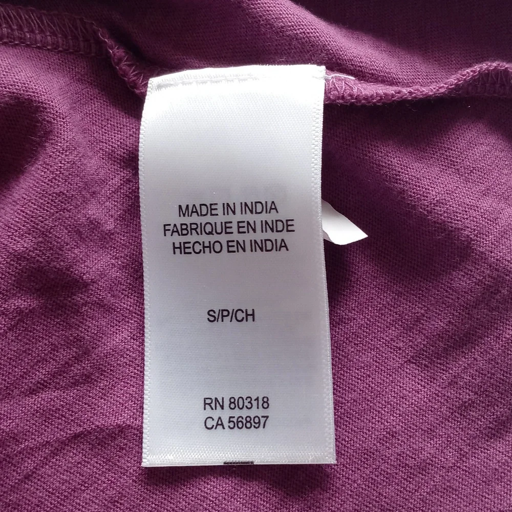 NWT- Lucky Brand Women's Crochet Tank Top Sleeveless.Size S. Color Purple. - Picture 14 of 16